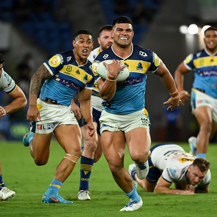 Eels hang on for dramatic win over Titans