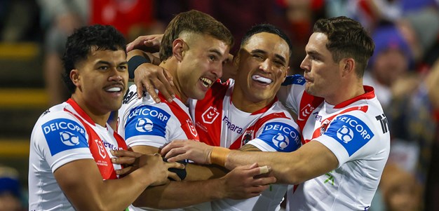 From 18th man to two try hero: Lawson's big night out for Dragons