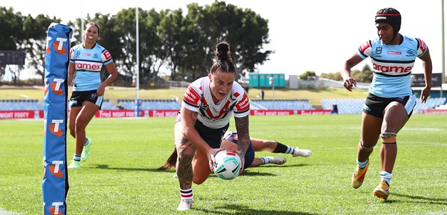 Fressard  bags three as second-half Roosters surge sinks Sharks
