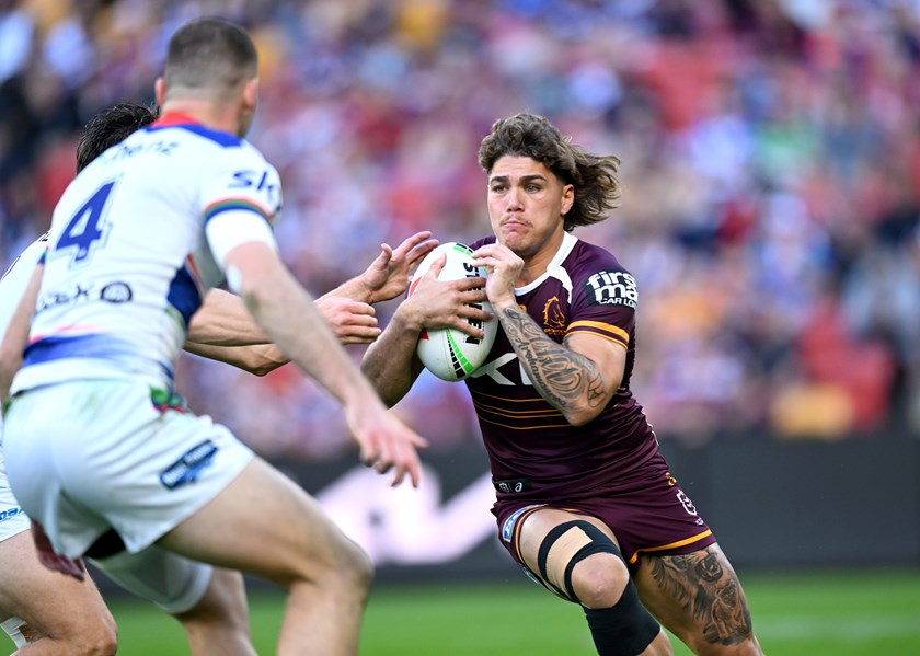 Reece Walsh stood up to the challenge against the Warriors in Round 17.