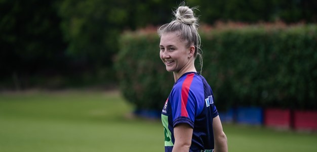 Rookie watch: Manzelmann trades pool battles for NRLW dream