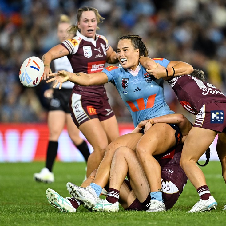 Women's Origin Game One: Blues level