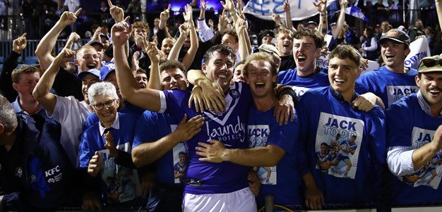 Todd takes flight:  Bulldogs rookie's journey to emotional debut