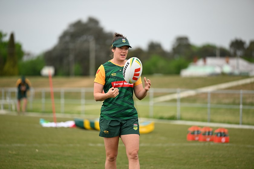 Jillaroos and Parramatta assistant coach Kate Mullaly has her sights on an NRLW head coaching role