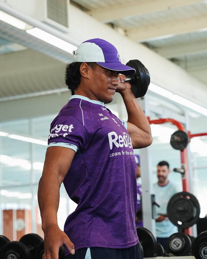 Sua Faalogo is looking to make the vacant number one jersey his own in 2026.