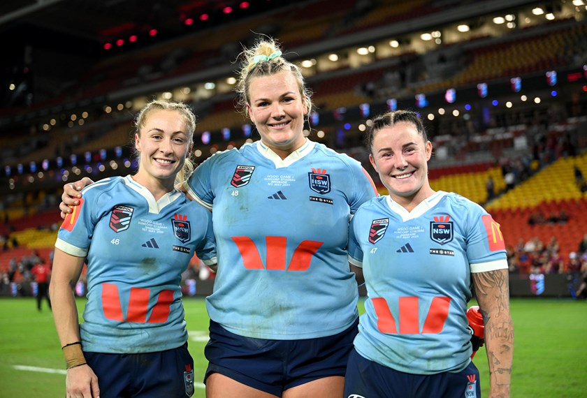 Abbi Church, Ellie Johnston and Jayme Fressard.