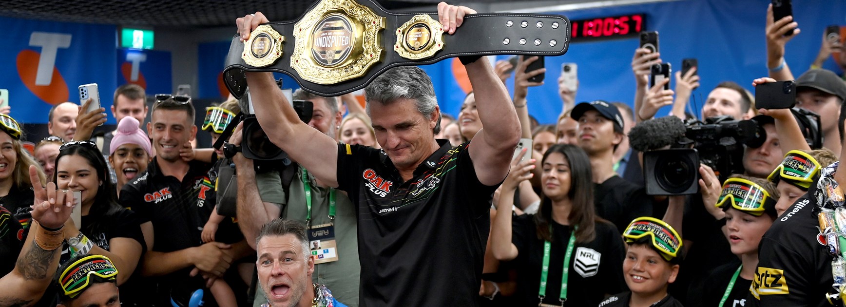 "Undisputed": The WWE-inspired theme behind Panthers' three-peat