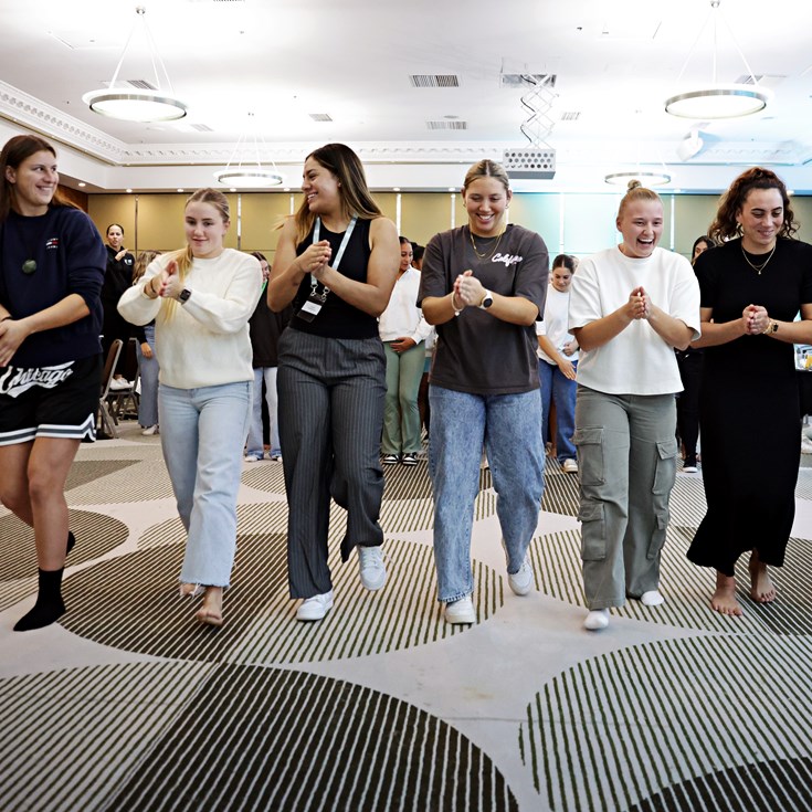Health, theatre and finance: Inside the NRLW Rookie Camp