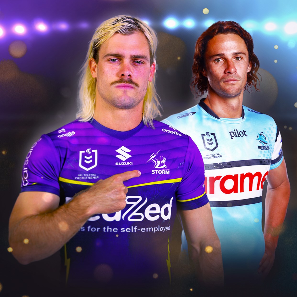 NRL Preliminary Final: Storm v Sharks