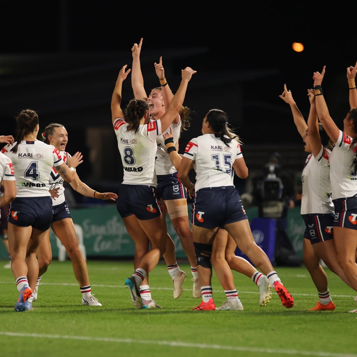 Werner sent off as Roosters send message with win over Broncos