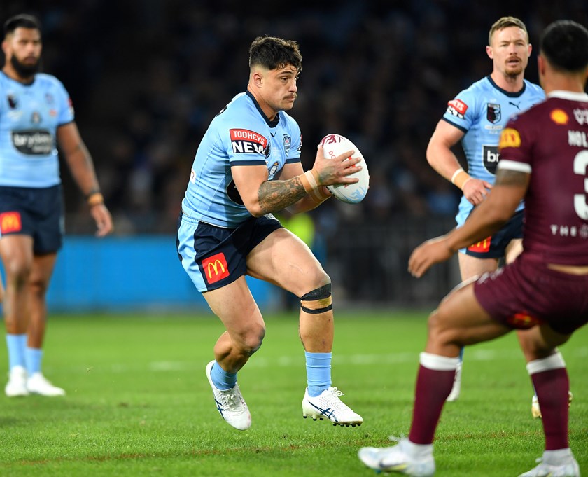 Kotoni Staggs last played Origin in 2022.