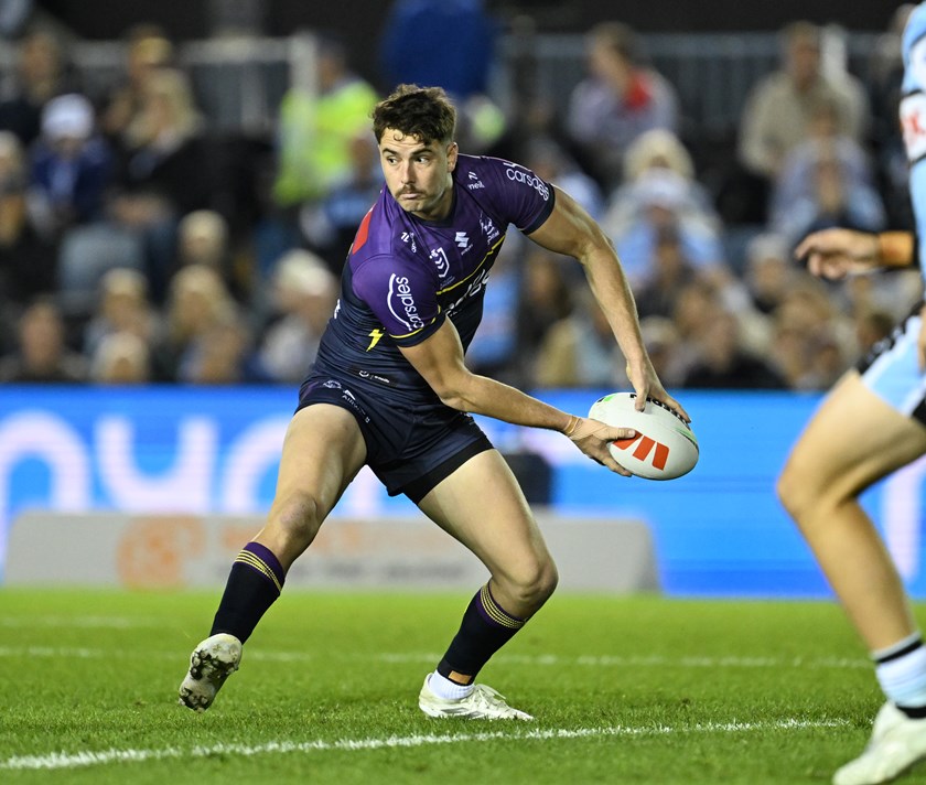 Trent Loiero in action for the Storm.