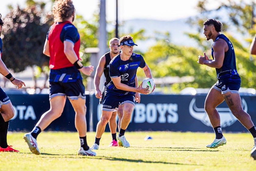 Tom Duffy at Cowboys pre-season training.