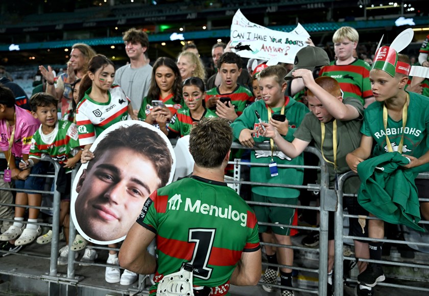 Jye Gray has been in great form for the Rabbitohs.