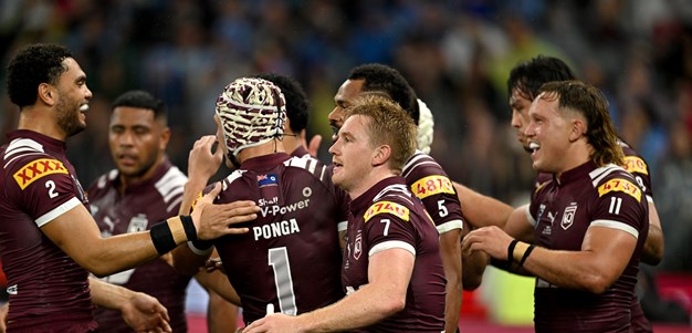 As it happened: Maroons survive stunning Blues comeback to level series