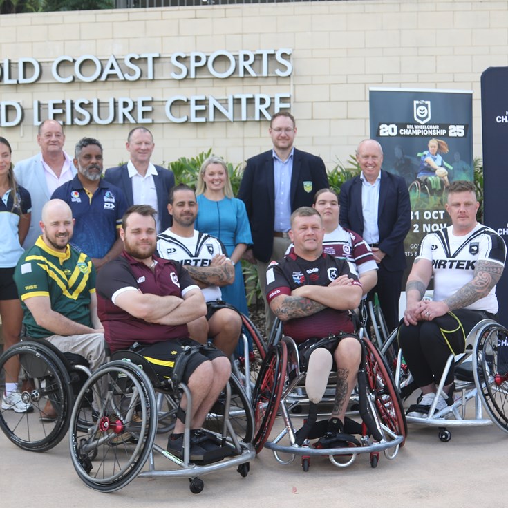 Inaugural Leagues Clubs Australia NRL Wheelchair Championships to ignite the Gold Coast
