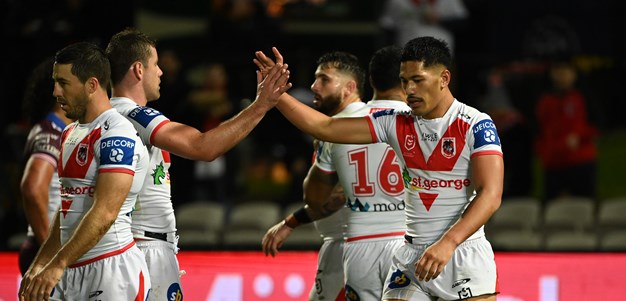 Hunt stars as Dragons snap losing streak with win over Manly