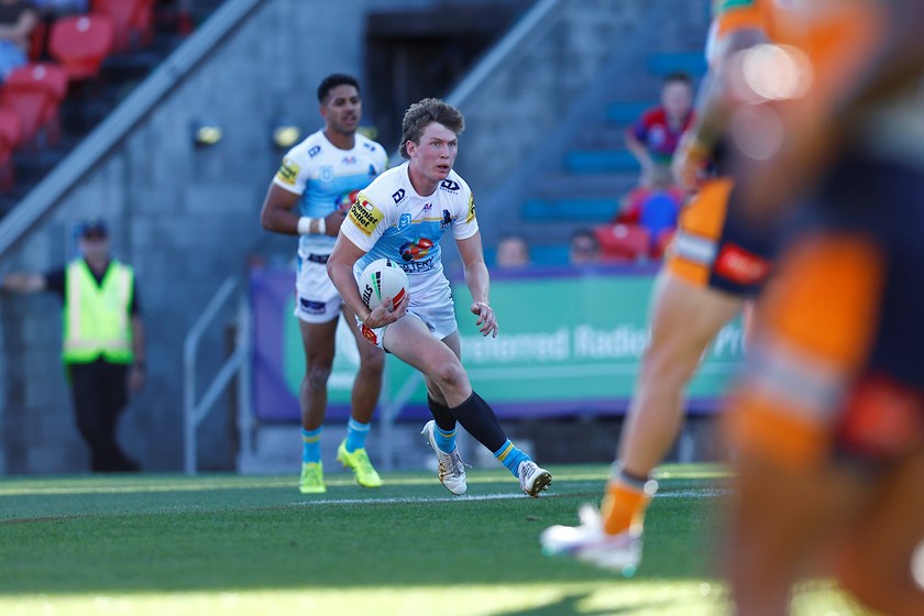 Fullback Jaylan De Groot in his NRL debut.
