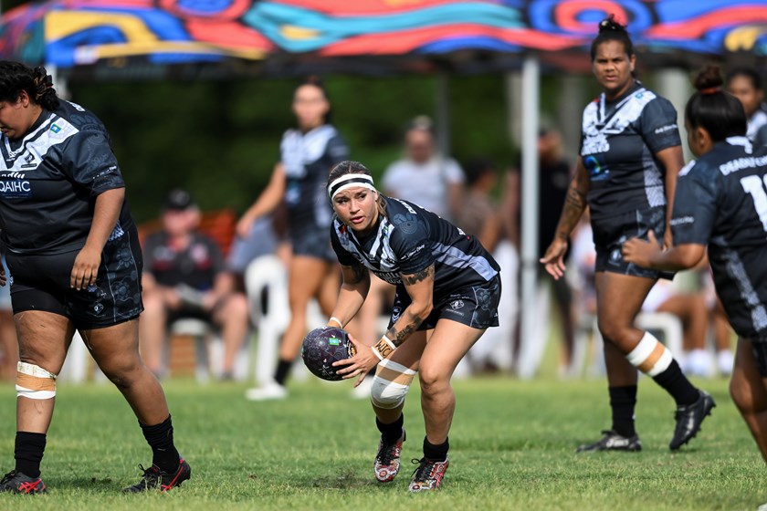 Patrice Chambers in action for Brisbane Natives. 