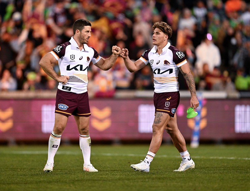 Reece Walsh and Ben Hunt have been combining well in the spine.