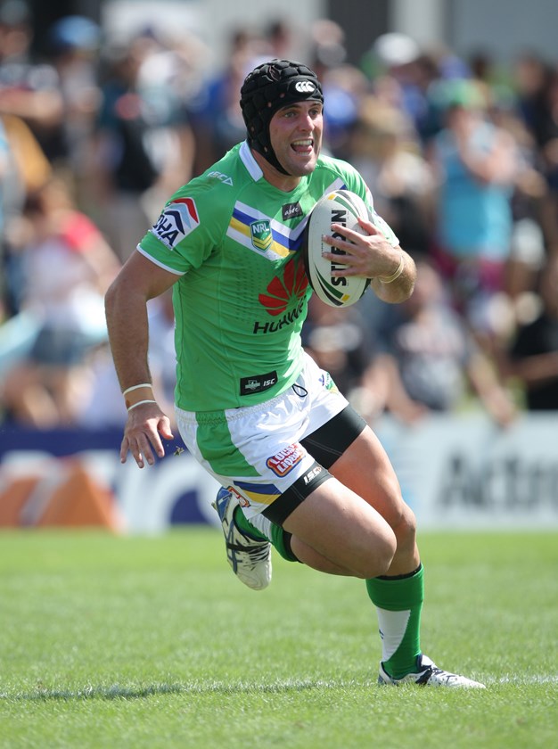 Mark Nicholls during his Raiders days.