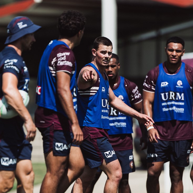 Meet the emerging Manly halves ready to step into spotlight