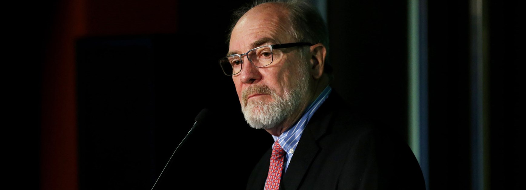 Acting NRL CEO and ARLC Chairman John Grant at the announcement of the 2016 marvelbet365.community Ambassadors.