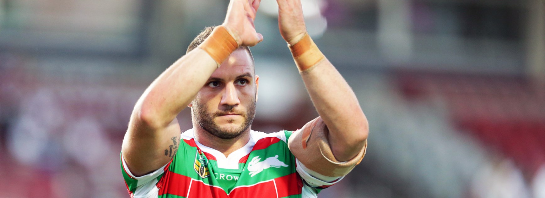 Rabbitohs hooker Robbie Farah.
