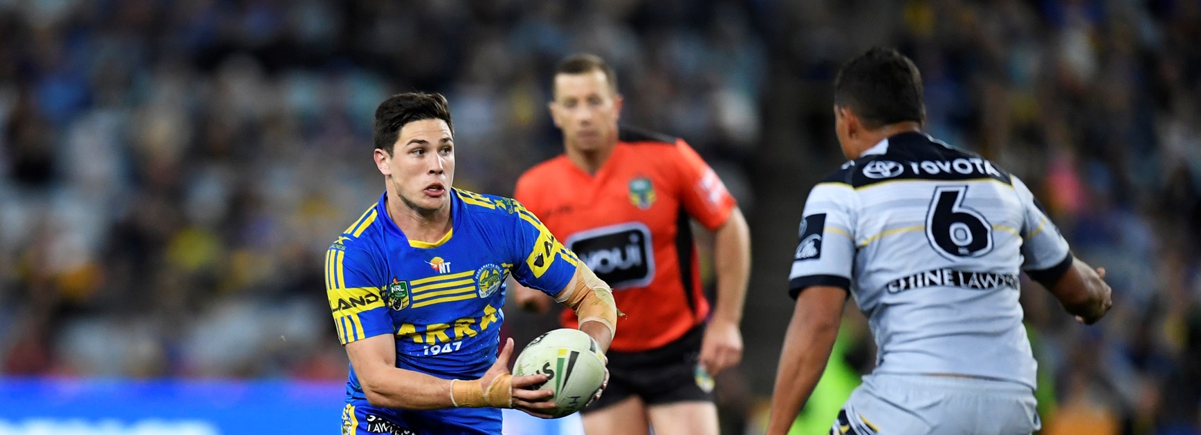Parramatta Eels half Mitchell Moses.