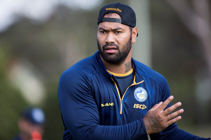 Parramatta Eels forward Tony Williams.
