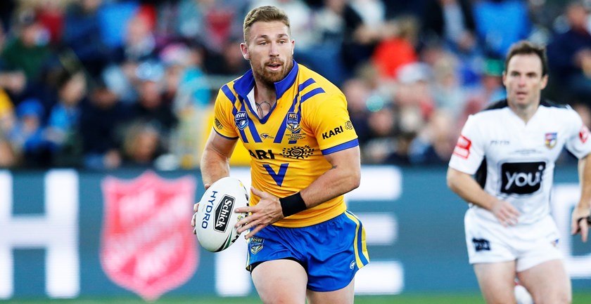 Bryce Cartwright in action for City Origin in 2017.