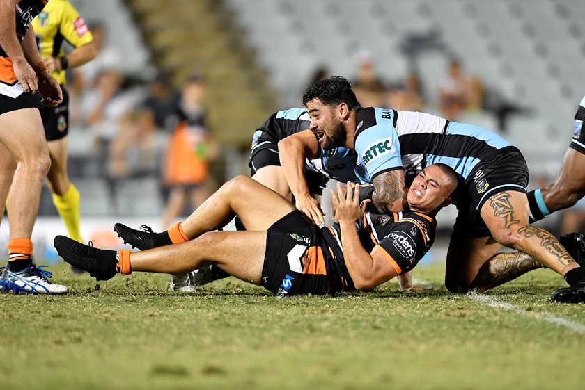 Wests Tigers fullback Tuimoala Lolohea.
