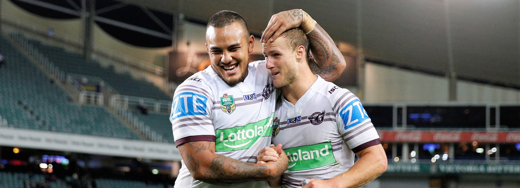 Addin Fonua-Blake and Daly Cherry-Evans.