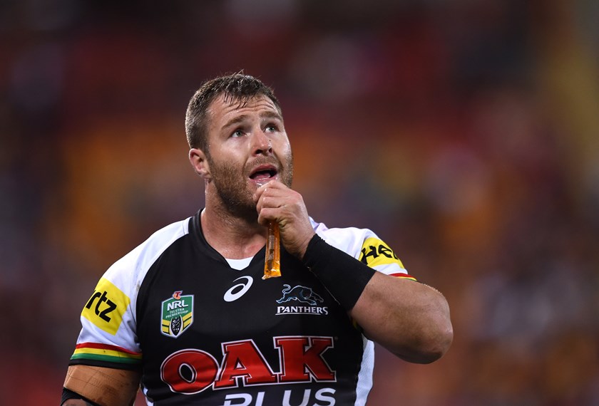 Penrith Panthers lock Trent Merrin