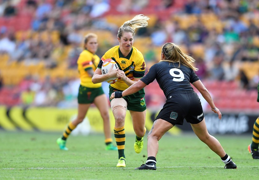 Women's rugby league star Kezie Apps.