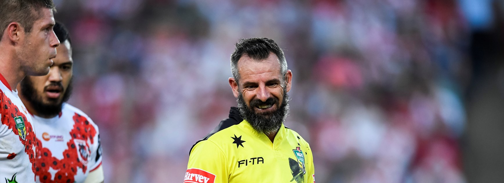 NRL referee Gavin Badger is proud of Indigenous heritage.