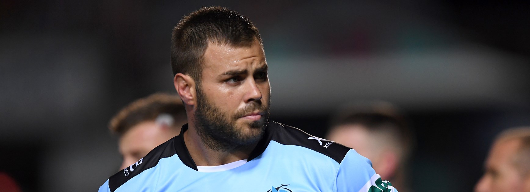 Cronulla Sharks back-rower Wade Graham. 
