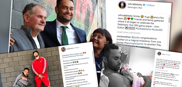 NRL Social: Milestones, family and a #kekechallenge