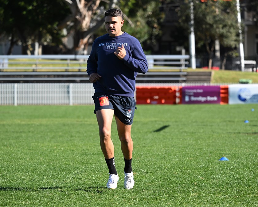 Latrell Mitchell was ruled out of Origin II after admitting he would not overcome a calf injury in time to play