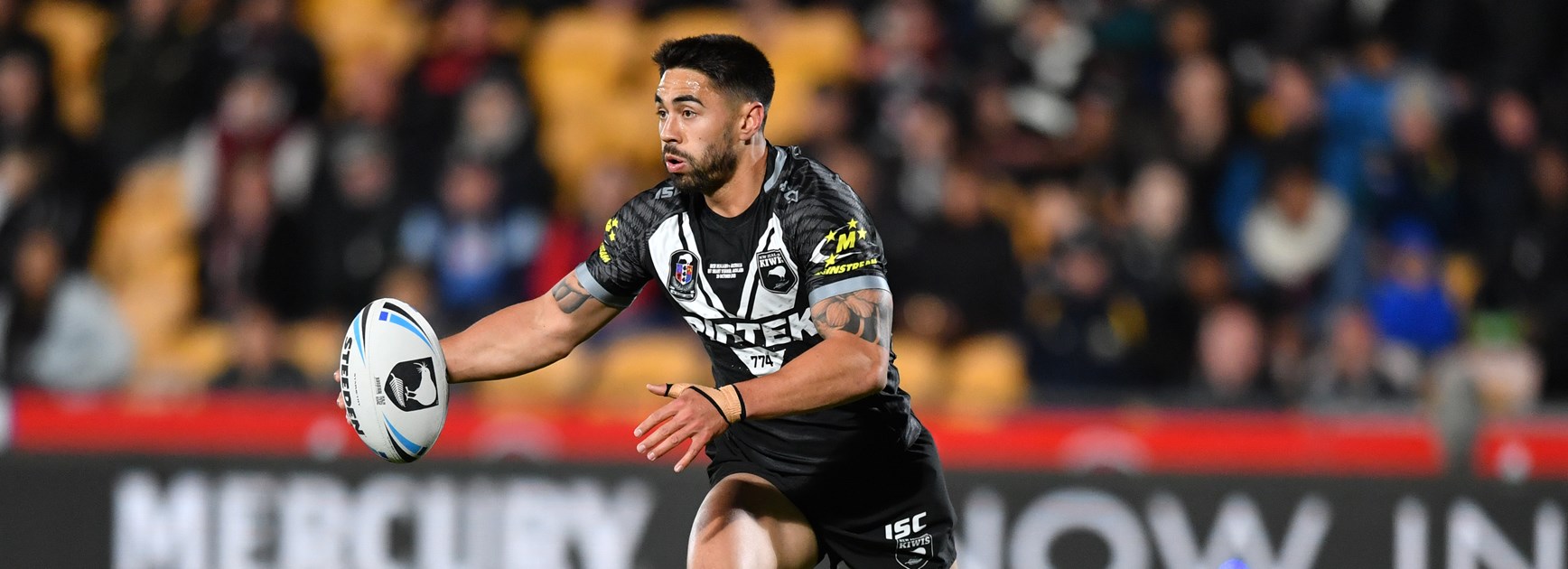 New Zealand halfback Shaun Johnson.