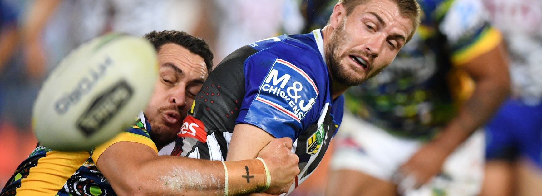 Bulldogs five-eighth Kieran Foran.