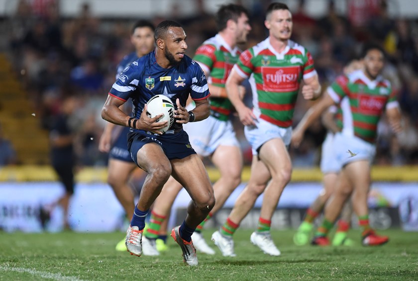 Gideon Gela-Mosby in action in 2017.