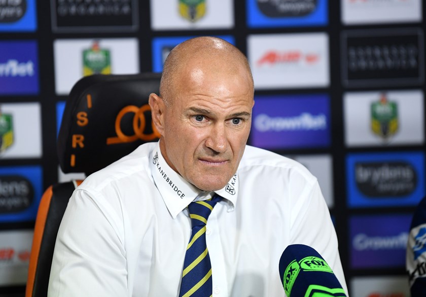 Eels coach Brad Arthur.