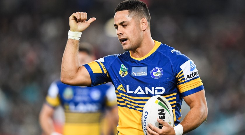 Eels winger Jarryd Hayne.