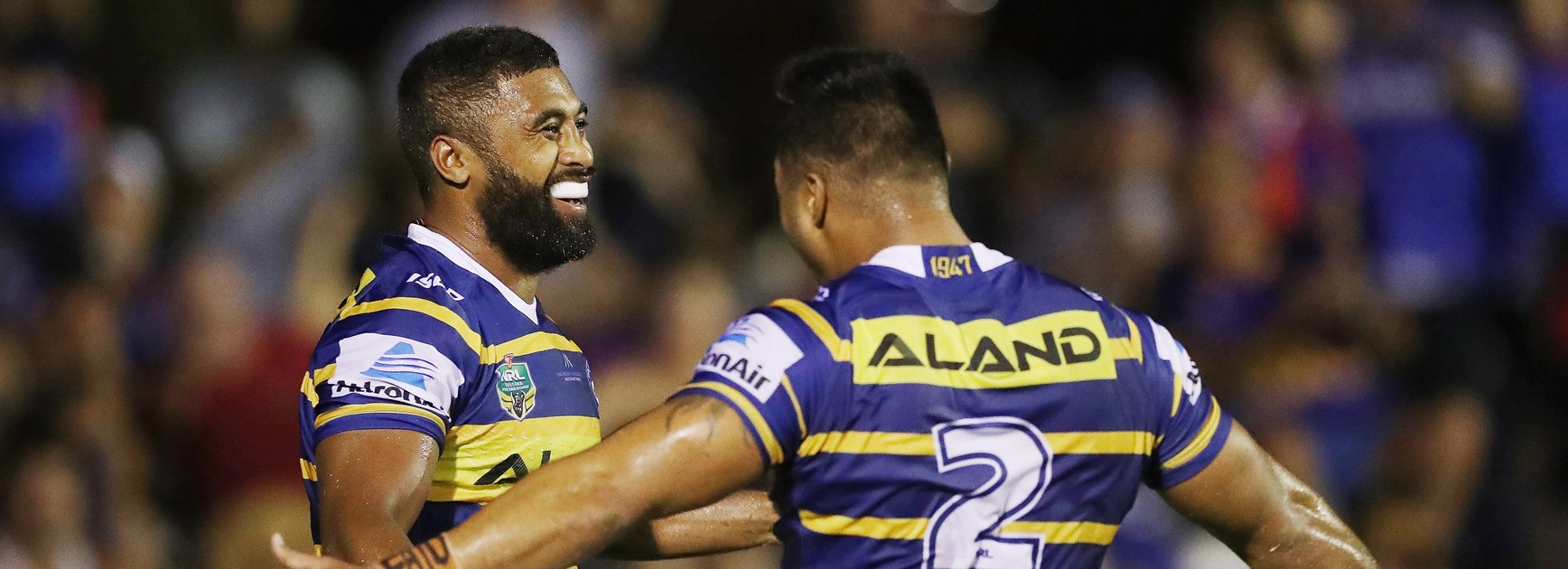Eels centre Michael Jennings.