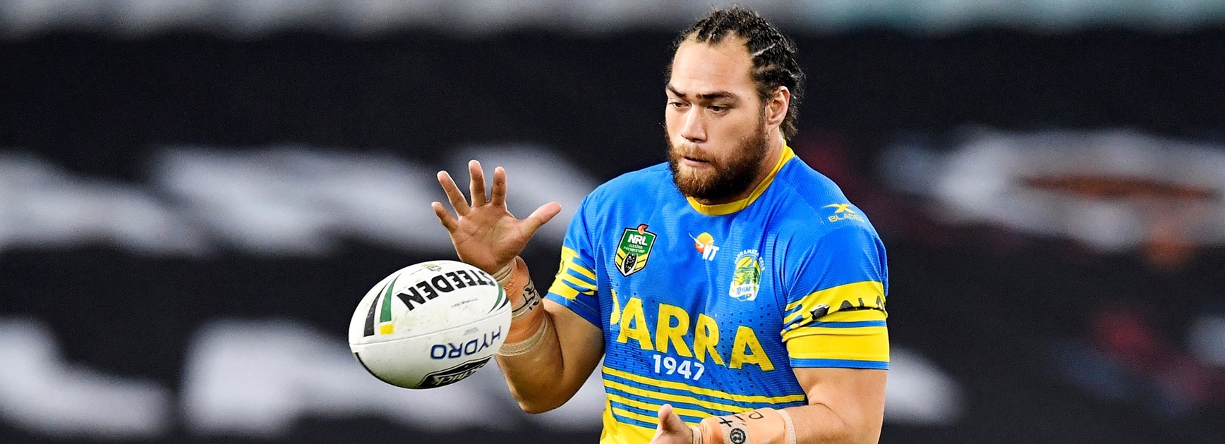 Eels forward Tepai Moeroa.