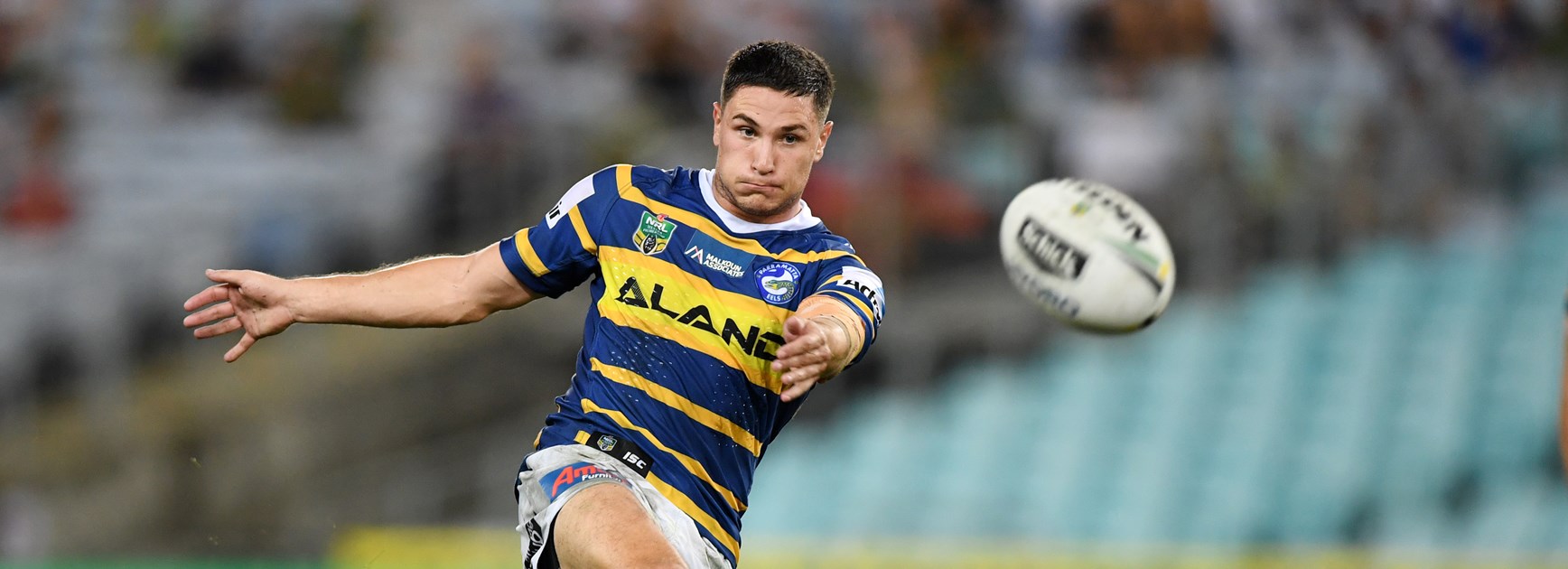Eels halfback Mitchell Moses.