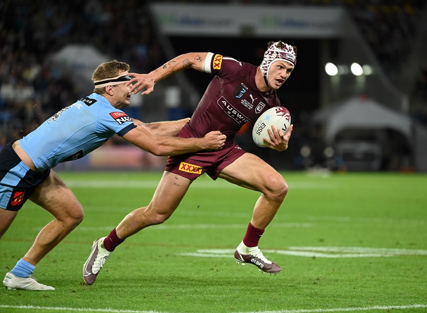 Ponga helped the Maroons to victory in last season's Origin III 