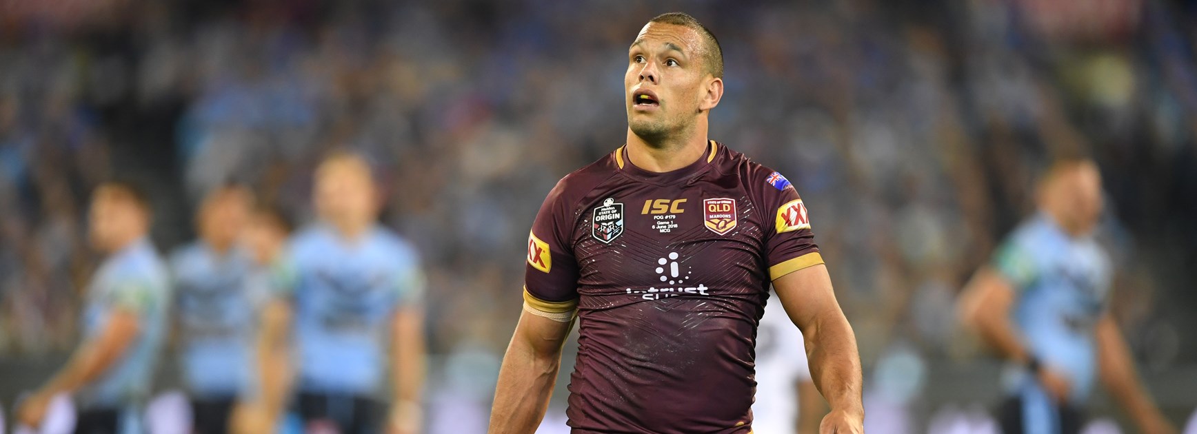 Maroons centre Will Chambers.