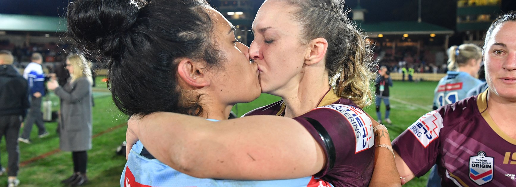 Vanessa Foliaki and Karina Brown.